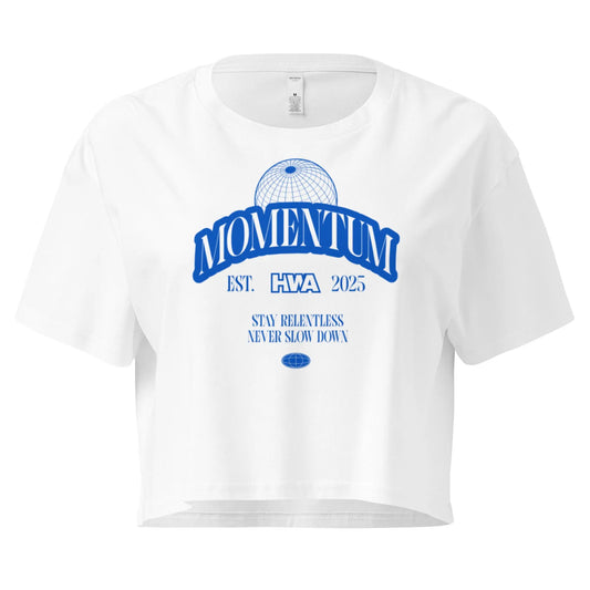 MOMENTUM CROP TEE