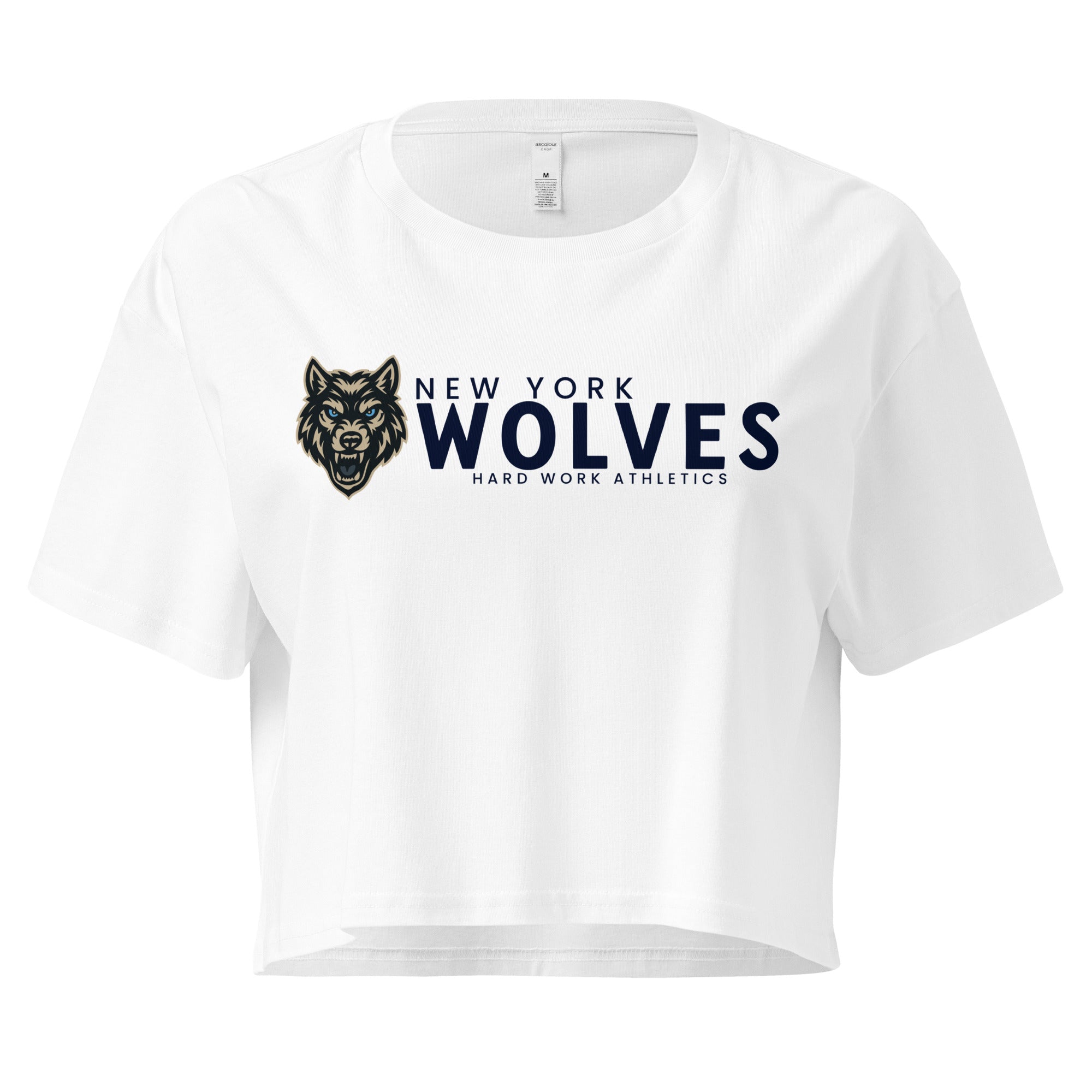 WOLVES タンクトップ ホワイト ブラック NY WOLVES x HWA COLLECTION - Hard Work Athletics