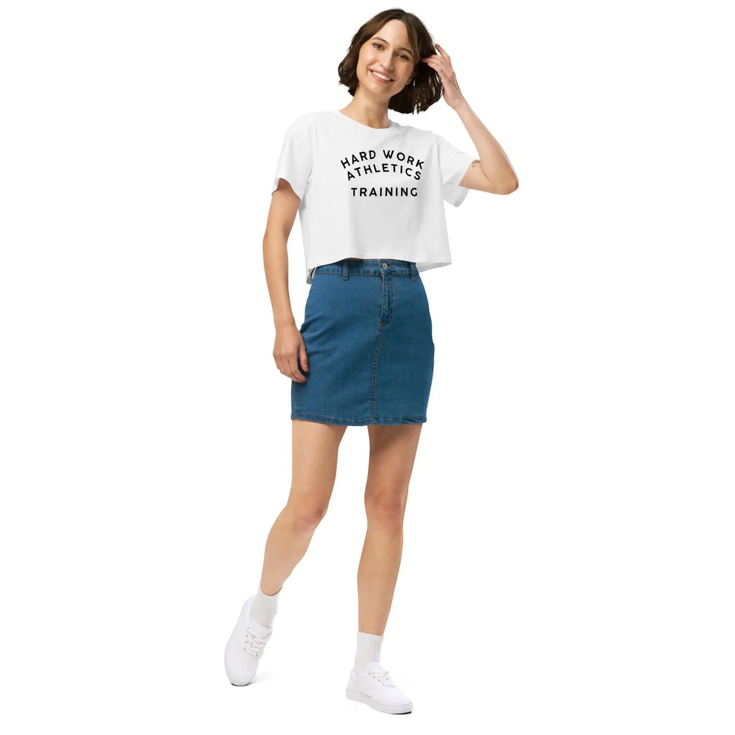 TRAINING CROP TEE