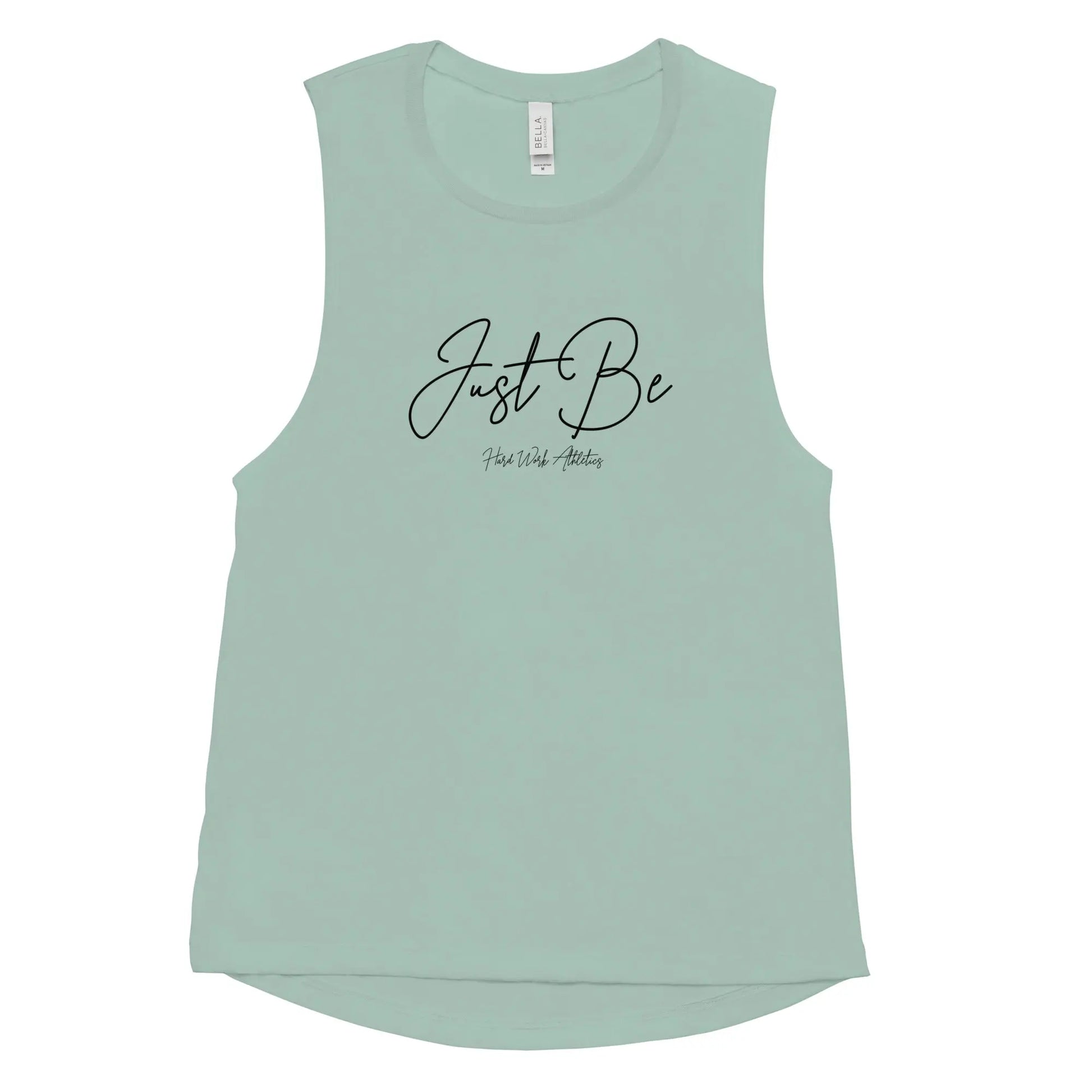 JUST BE WOMENS MUSCLE TANK