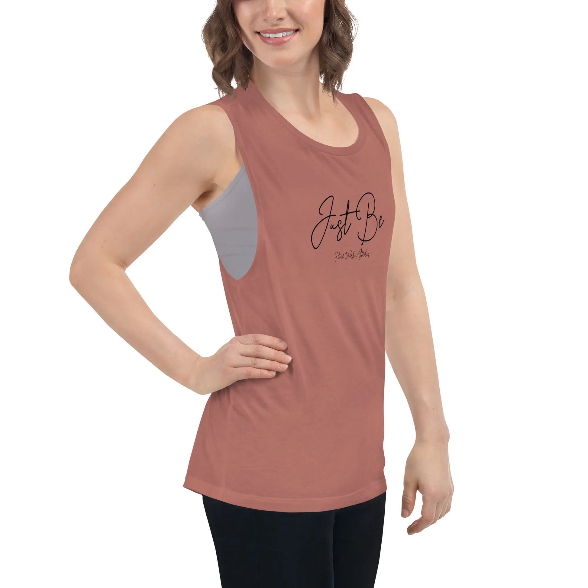 JUST BE WOMENS MUSCLE TANK