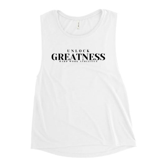 UNLOCK GREATNESS WOMENS MUSCLE TANK