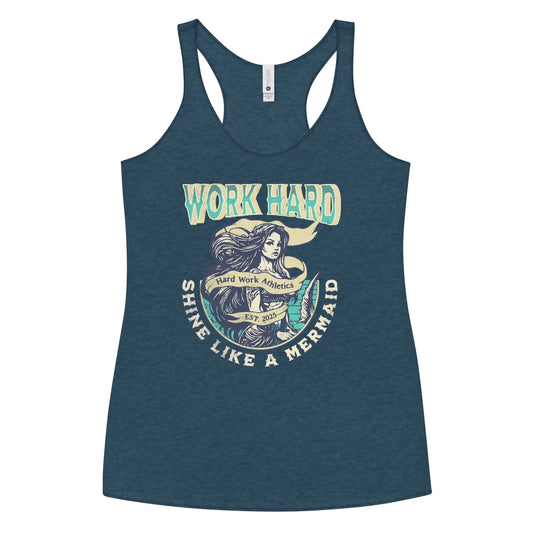 SHINE LIKE A MERMAID RACERBACK TANK